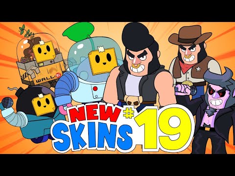 ⭐️ SPROUT & BULL NEW SKINS IDEAS - BRAWL STARS ANIMATION #19
