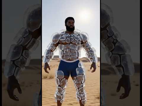Man's Heat Destroys Fridge, Turtle Brings Ice Home! #shorts #ai