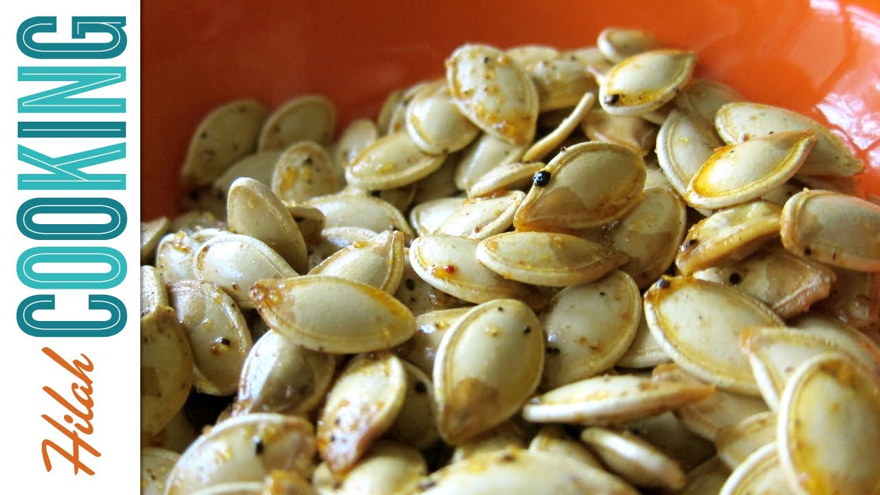 How to Roast Pumpkin Seeds - Hilah Cooking