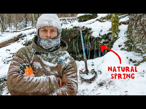 Developing a Natural Spring in WINTER