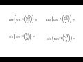 Trigonometric Functions and Angles