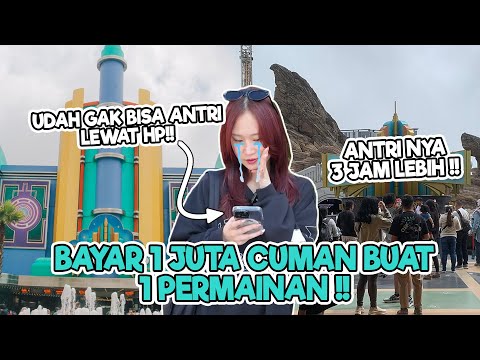 TIKET 3 JUTA CUMAN BUAT MAKAN DOANG !! PERTAMA KALI SEDIH MAIN DI GENTING SKY WORLDS