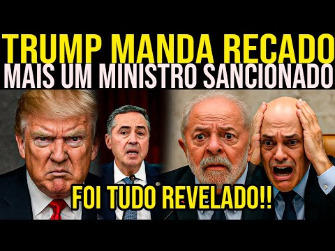 TRUMP MIRA MAIS 1 PRESIDENTE ENTREGA O SISTEMA DE BANDEJA BARROSO E MORAES FURIOSOS DERROTA MENDONÇA