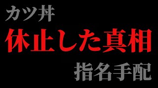 【カツ丼】1年間、活動休止していた理由をお話します。【指名手配】