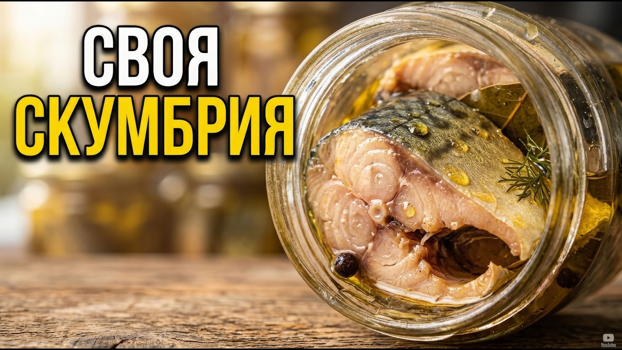Рыбные консервы дома. Скумбрия. На заметку каждой хозяйке.
