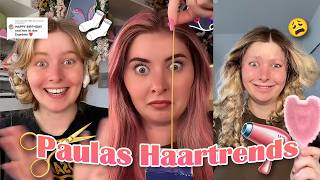 Paulas Haar Mix 🍝💇‍♀️😱 Spaghetti Trend, Färben & Filter?!