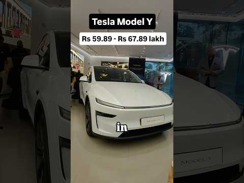 Tesla Model Y has arrived in India #shorts