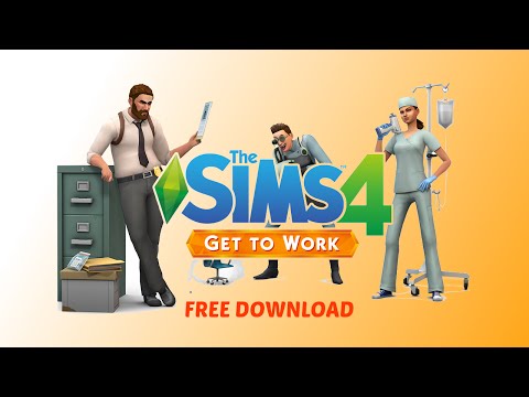 the sims 4 get to work free