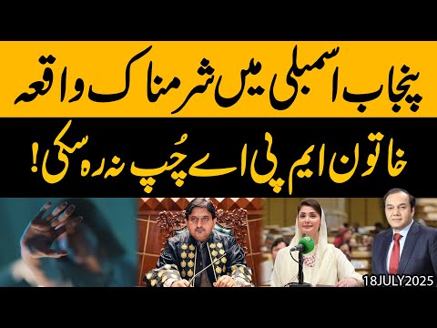 Punjab Assembly mai Sharmnaak Case ki Kahani !! Maryam Nawaz ki Taqreer or 20 Arab ki Corruption