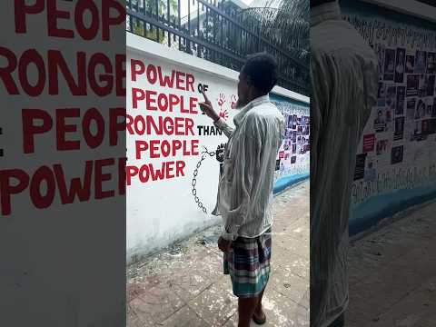 মেধাবী রিকশাওয়ালা❤️#shorts #rikshawala #englishspeaking #রিক্সাওয়ালা #graffiti #studentprotest