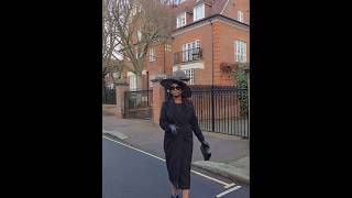 Don't you just love a black monochrome fit? It's literally the easiest colour to style! #elegance