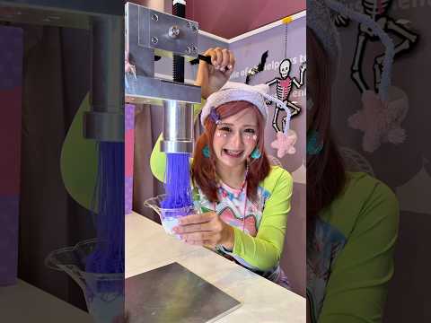 ベビタピ新発売のフラワーモンブラン！しなこちゃんのひょっこりが可愛すぎ！#shorts #ベビタピ #しなこちゃん #原宿グルメ #食べ歩き #eating #mukbang #viral