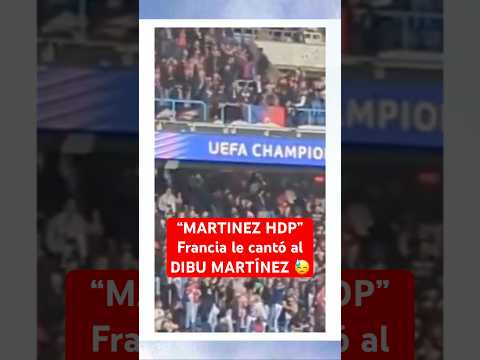 FRANCIA le cantó al DIBU MARTÍNEZ por esto 😓| Hostil recibimiento de  #Psg #Argentina #Futbol