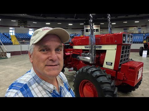 Beautiful Red Tractors! Red Power Roundup 2025 Day One