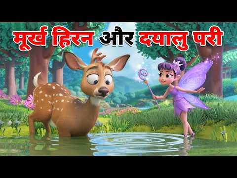 मूर्ख हिरन और चालाक परी | MOORKH HIRAN AUR CHALAK PARI KAHANI | HINDI MORAL STORY | HINDI KAHANI