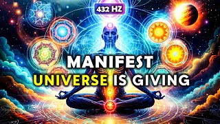 432 Hz Let UNIVERSE Brings You MIRACLES | Attract Divine WEALTH & ABUNDANCE | Sleep Meditation