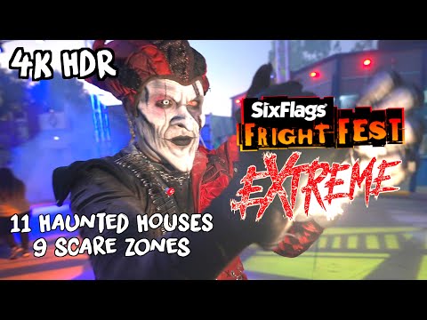 Fright Fest Extreme at Six Flags Magic Mountain - Valencia, California