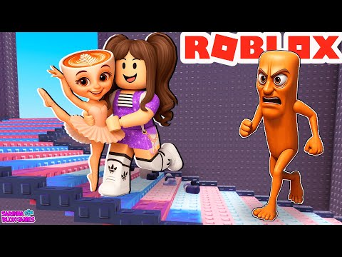 ROUBEI A BAILARINA CAPPUCCINA E SUBI A TORRE DO TUNG TUNG SAHUR - ROBLOX