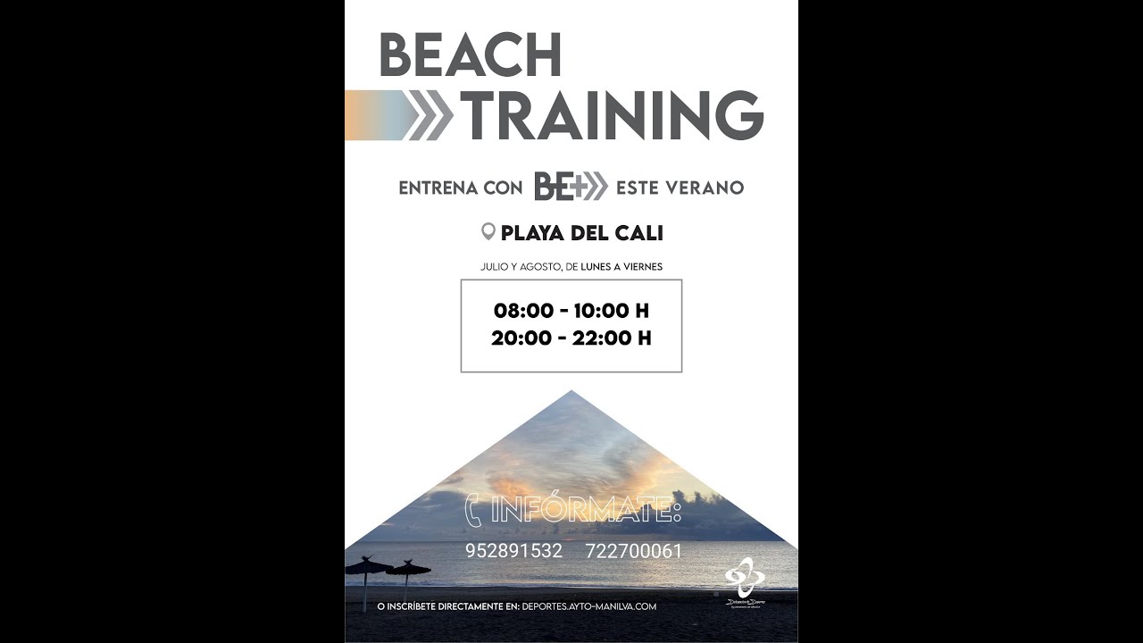 Beach training y las Olimpiadas de Verano