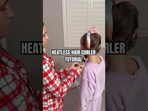HOW-TO Heatless Curls #howto #shorts #hairtutorial