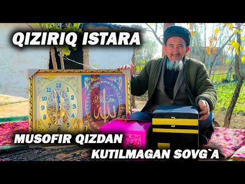 QIZIRIQ ISTARADA MUSOFIR QIZDAN OTAXONGA KUTILMAGAN SOVG`A.