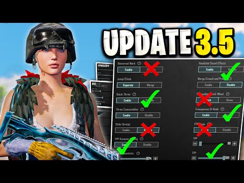 PUBG Mobile 3.5 Update: Best Settings, Controls & Sensitivity Guide!