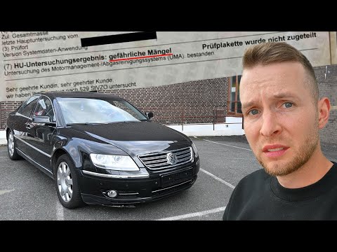 Ich erfahre den wahren Grund, warum der 1500€ V10 Phaeton so günstig war!
