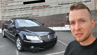 Ich erfahre den wahren Grund, warum der 1500€ V10 Phaeton so günstig war!