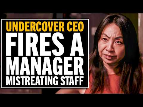 Undercover CEO Fires A Racist Manager!