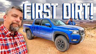 Taking the 2026 Nissan Frontier Pro-4X into the Desert Shows It's Still Your No-Nonsense Off-Roader!