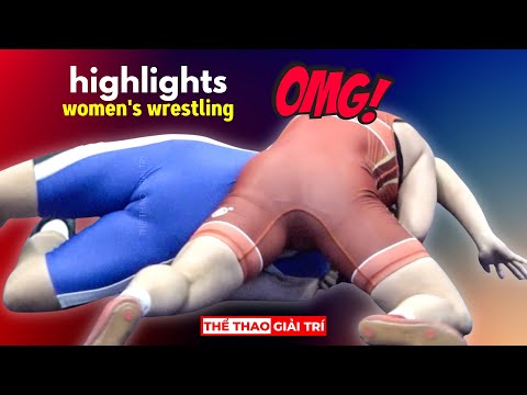SIÊU PHẨM VẬT NỮ 🍊🦀👙  BEST WOMEN's WRESTLING Giải VĐ Các Lứa Tuổi Trẻ Quốc Gia, Tuyên Quang 2025