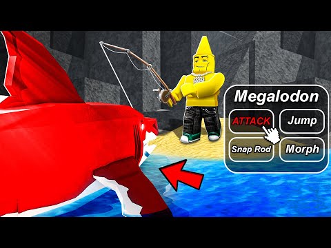 Trolling My Friend As The FISH in Roblox Fisch!