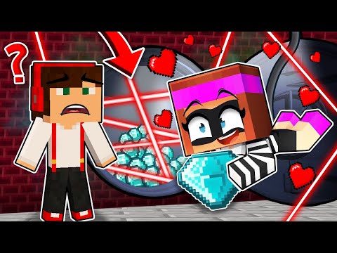 ZŁODZIEJKA NAPADAJĄCA NA BANK ZAKOCHAŁA SIĘ WE MNIE W MINECRAFT?! GPLAY & LUMI