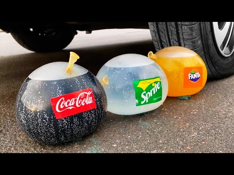 TOP 50 Car Experiments | Crunchy & Soft Things by Car