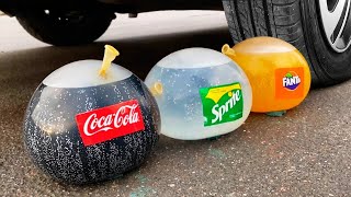 TOP 50 Car Experiments | Crunchy & Soft Things by Car