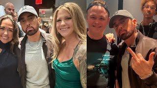 Eminem Talks with Fans at the "Stans" Movie Premiere in New York (August 6, 2025)