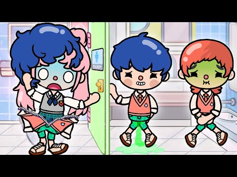 I am Fake Boy in New School | Toca Life Story | Toca Boca