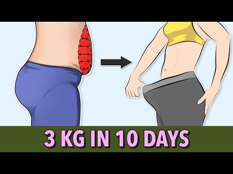 Burn Belly Fat and Lose up to 3 Kg In 10 Days – Home Workout