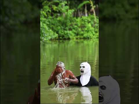 OMG! SCARY GHOST ATTACK PRANK ON BATH MAN | SAGOR BHUYAN #scary #ghost  #prank