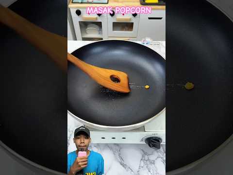 BUAT POPCORN ALA KOKI MEAW!!? #catlover #cat #cooking #chefpuff #feedshorts #shortvideo #reaction