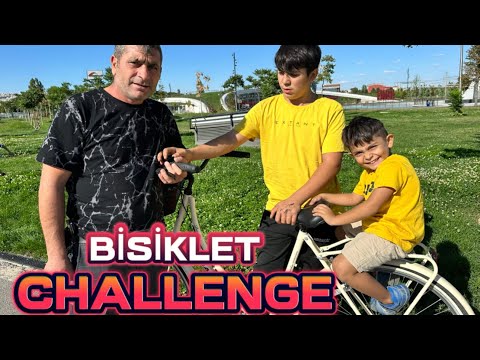 BİSİKLET CHALLENGE YAPTIK!BOL DRİFTLİ!