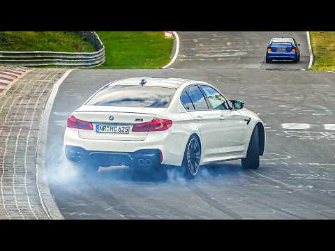 NÜRBURGRING MEGA Drift 💪 BAD Driving, Highlights & Crazy Bikers! Touristenfahrten Nordschleife