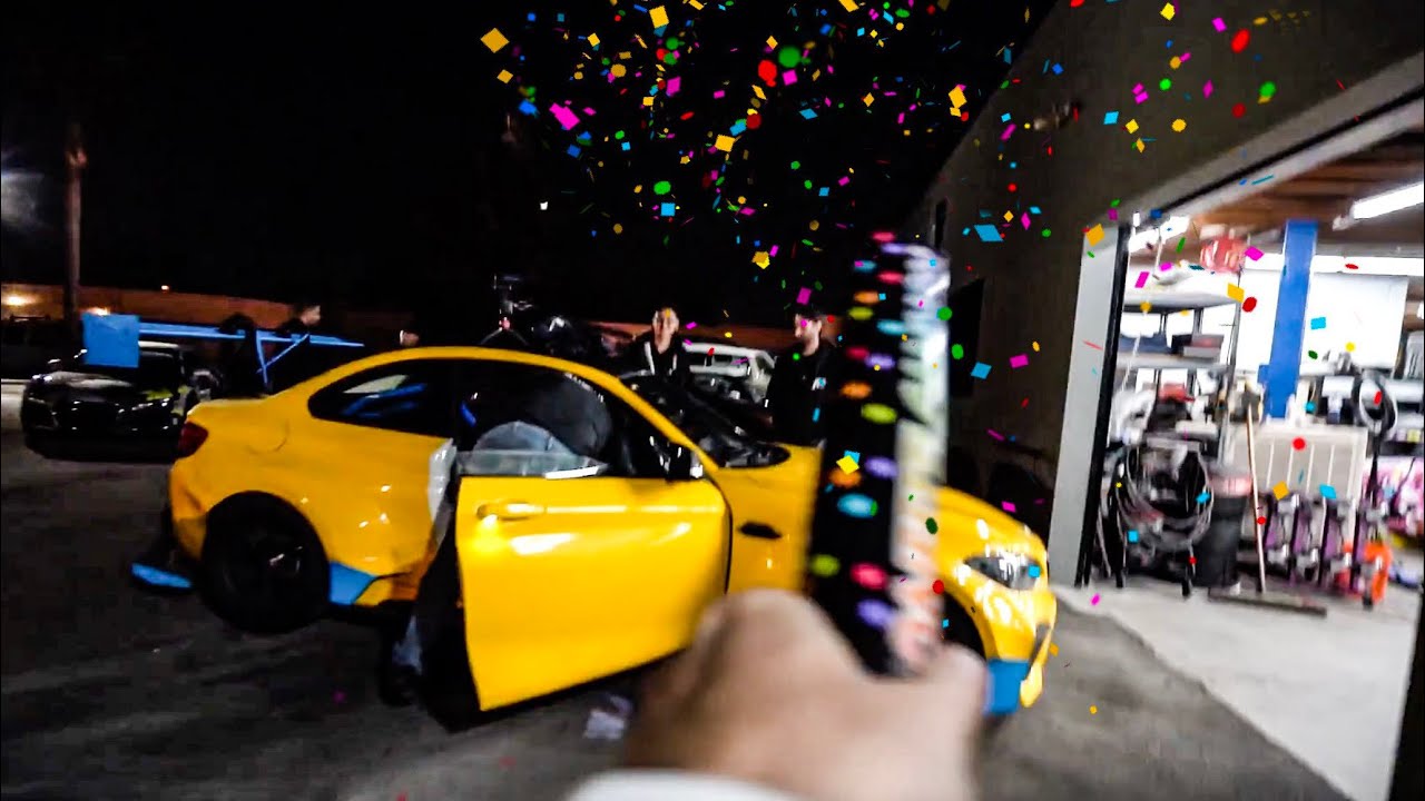 CONFETTI CANNON IN 3 CARS PRANK ON ALEX CHOI