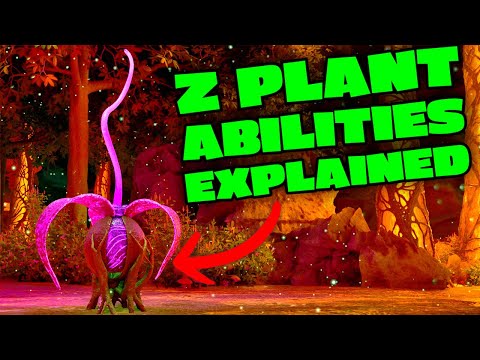 Z Plant Hidden Abilities Explained on Aberration!!! HEALTH REGEN, LIGHT SOURCE, AND FRUIT!!!