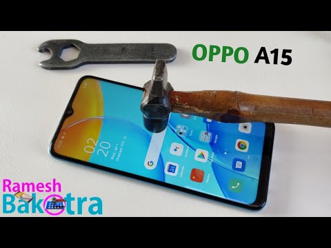 (ENGLISH) Oppo A15 Screen Scratch Test