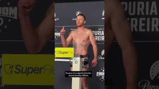 Justin Gaethje at the UFC White House weigh-ins before his title fight vs Ilia Topuria