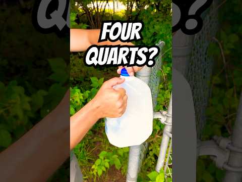 Would you know what to bring if you saw a Geocache named ‘Four Quarts’ with a tool requirement? 💦