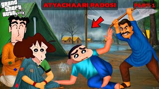 GTA 5: Shinchan Kr Gareeb Maa Baap😭aur Atyachaari Padosi 😰 Emotional Video 😭Rula Degi😭|| JSS GAMER