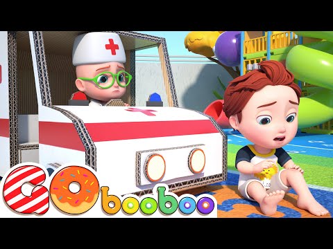 Wheels On The Ambulance | GoBooBoo Nursery Rhymes & Kids Songs