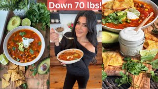 Easy Weight Loss Meal // Tortilla Soup // Plant Based